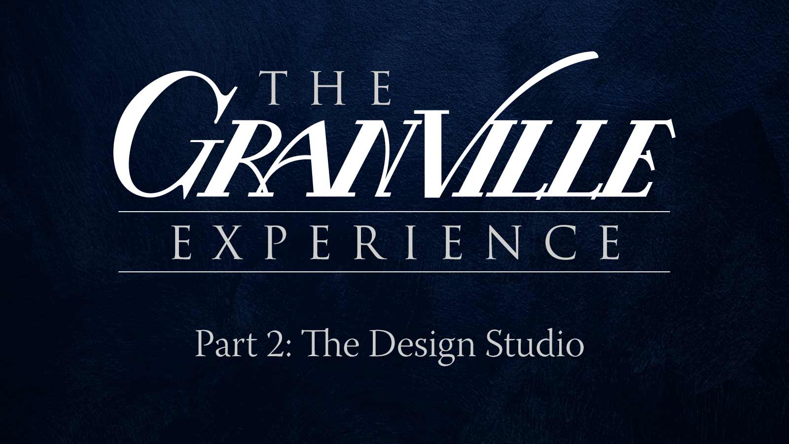 Part 2: The Design Studio